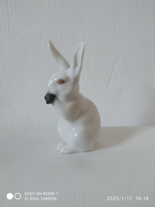 lièvre blanc Royal Copenhague – Image 5