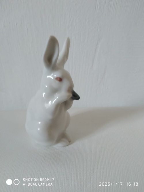 lièvre blanc Royal Copenhague – Image 9