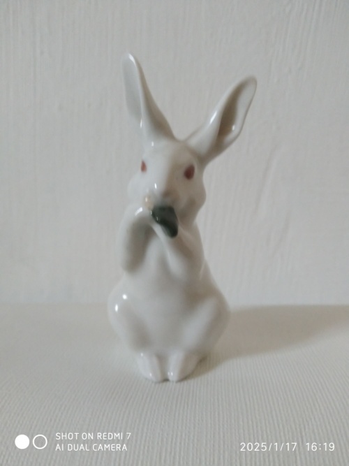 lièvre blanc Royal Copenhague