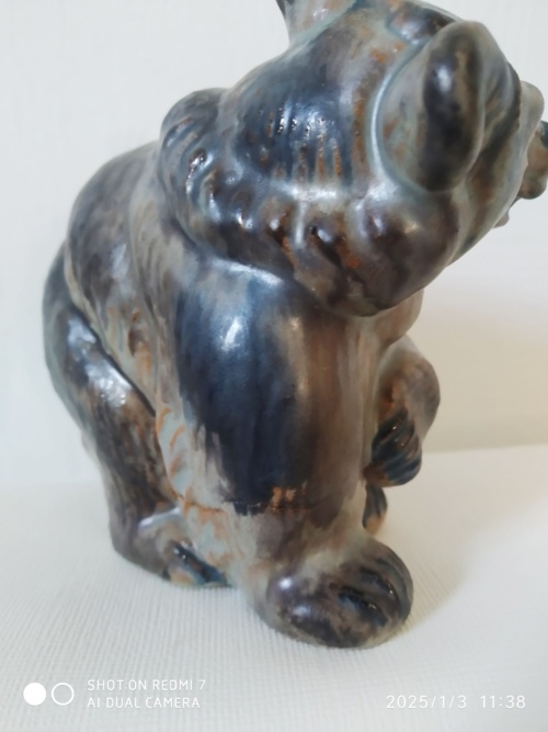 Arne Ingmar ( 1922-2002) , ourson à la patte levée – Image 7