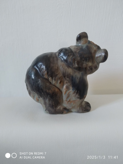Arne Ingmar ( 1922-2002) , ourson à la patte levée – Image 4